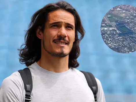 "Llegando": el video que compartió Cavani en pleno vuelo para firmar con Boca
