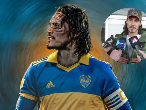 Cavani sobre su posible debut en Boca ante Nacional: "Iremos viendo cual es la mejor decisión a tomar"