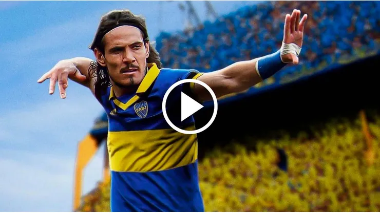 Edinson Cavani será presentado en Boca.