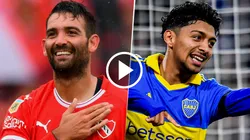 Independiente y Boca juegan un gran clásico.