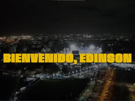 "Felices de tenerte en casa": Boca presentó oficialmente a Cavani