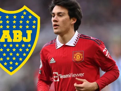 Mientras lo busca Boca, confirman la salida de Pellistri de Manchester United