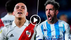 River y Racing se miden en el cierre de la Liga Profesional 2023.