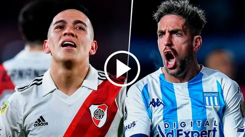 River y Racing se miden en el cierre de la Liga Profesional 2023.