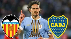 Cavani arregló su salida del Valencia: ¿Llega a jugar la Libertadores con Boca?
