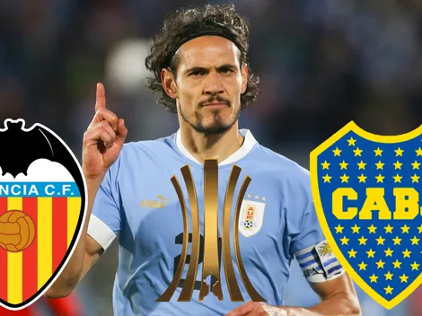 Cavani arregló su salida del Valencia: ¿Llega a jugar la Libertadores con Boca?