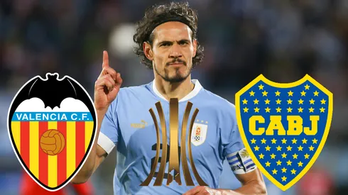 Cavani arregló su salida del Valencia: ¿Llega a jugar la Libertadores con Boca?