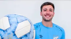 Daniel Ibáñez con los colores de Atlético Tucumán.