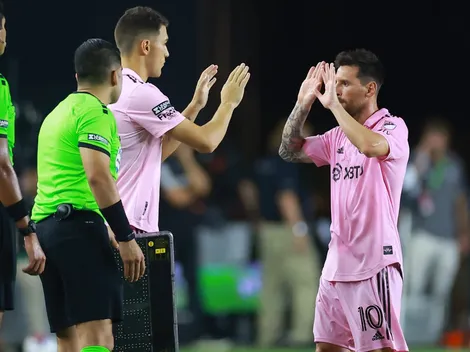 Nadie lo puede creer: ESTO pasó cuando Messi salió reemplazado en Inter Miami