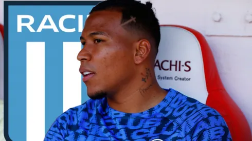 Roger Martínez llegó para firmar con Racing y habló de "sentimientos encontrados"