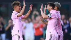 Lionel Messi, la gran figura del partido.