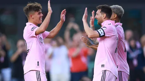 Lionel Messi, la gran figura del partido.