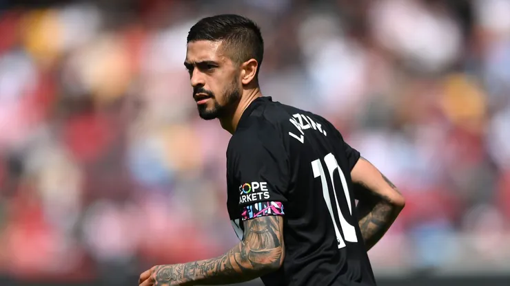 Manuel Lanzini en West Ham United.