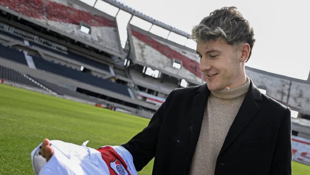 Facundo Colidio, nuevo jugador de River. (Foto: Prensa River)