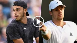 Francisco Cerúndolo y Yannick Hanfmann se enfrentan en el inicio del ATP Hamburgo 2023.