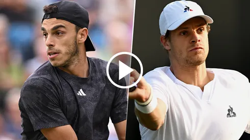 Francisco Cerúndolo y Yannick Hanfmann se enfrentan en el inicio del ATP Hamburgo 2023.