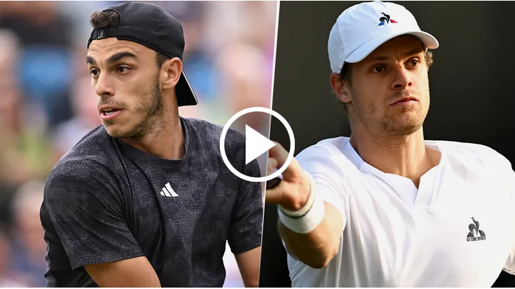 Francisco Cerúndolo y Yannick Hanfmann se enfrentan en el inicio del ATP Hamburgo 2023.