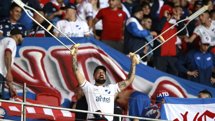 Los hinchas de Nacional aguardan por la serie ante Boca.