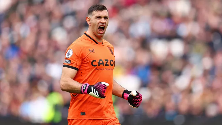 Emiliano Martínez en Aston Villa.