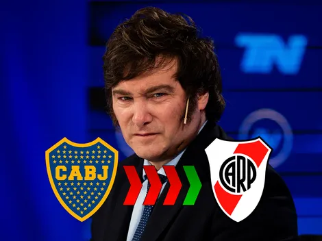 Milei confesó el momento en el que se pasó de Boca a River viendo la final de Madrid