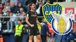 Atento Boca: un club brasileño sigue de cerca la situación de Cavani