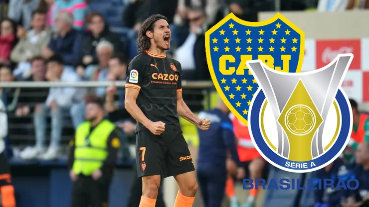 Atento Boca: un club brasileño sigue de cerca la situación de Cavani