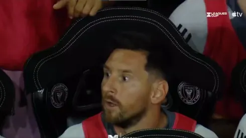 VIDEO | La reacción de Messi ante el primer gol de Inter Miami ante Cruz Azul