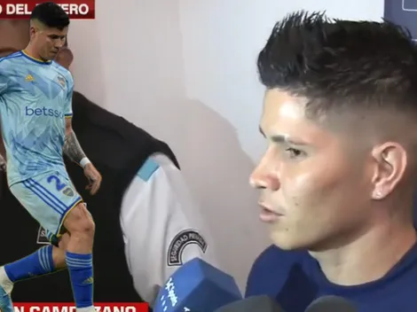 Aunque no convenció a los hinchas, Campuzano se dijo feliz con su vuelta a Boca