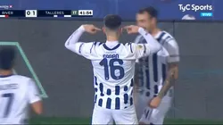 El festejo de Rodrigo Garro.