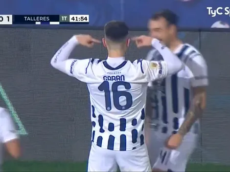 VIDEO | Talleres tenía a River contra las cuerdas y Garro le rompió el arco a Armani para el 1-0