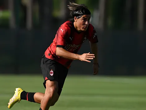 Gol y asistencia: la carta de presentación de Luka Romero en Milan