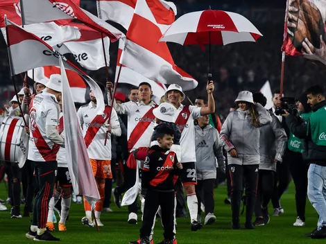 ¡Lo mandaron al frente! Los jugadores de River revelaron cuál fue el que más tomó en la fiesta del campeón