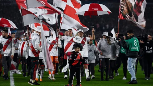 ¡Lo mandaron al frente! Los jugadores de River revelaron cuál fue el que más tomó en la fiesta del campeón