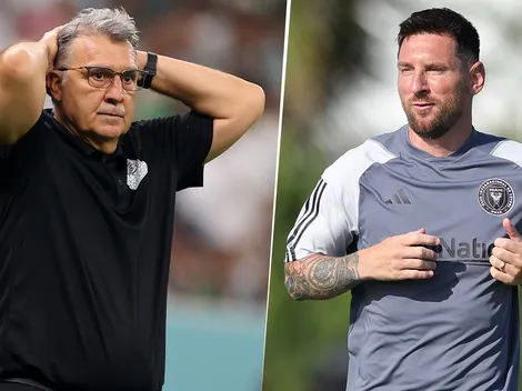 Martino: "Messi va a jugar, pero no sé si de arranque"