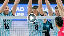 Se presenta la Selección Argentina de vóley.