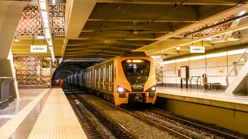 El subte está interrumpido.