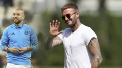 La reacción de Beckham cuando le preguntaron por su parecido con el Papu Gómez