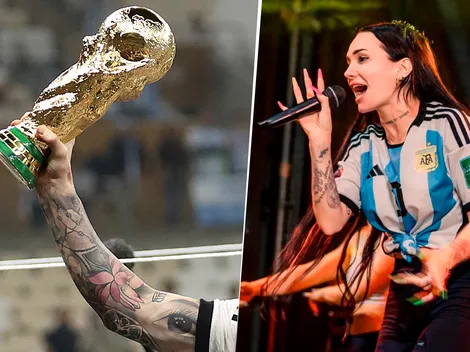 ¿La Joaqui confirmó su romance con un campeón del mundo con la Selección Argentina?