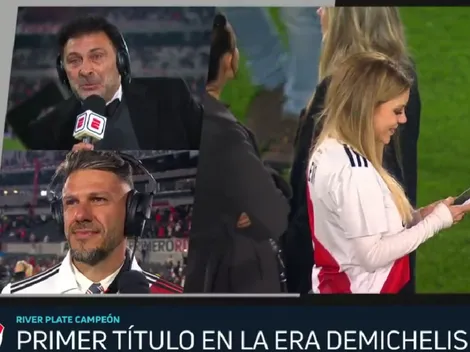 VIDEO | "Me hacés llorar Micho": el emotivo momento entre Demichelis y Astrada tras el título de River