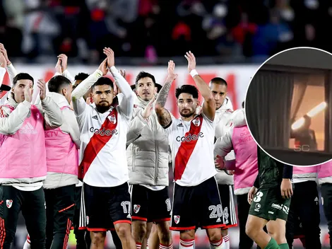 VIDEO | El gesto de Demichelis a los hinchas de River tras el triunfo de Talleres