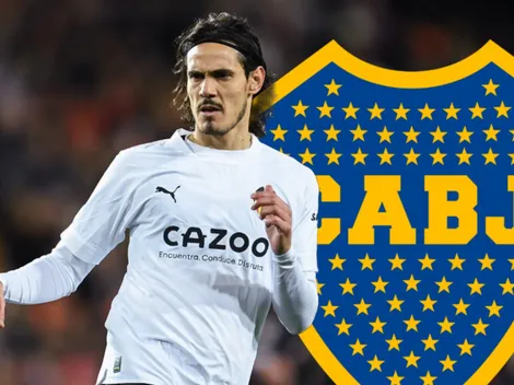 La negociación entre Boca y Cavani, al día: "Hoy no está ni cerca"