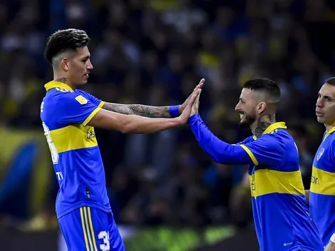 Boca tuvo visita sorpresa en el vestuario tras el triunfo ante Huracán