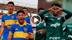 Boca y Palmeiras se enfrentan por la Libertadores Sub-20 2023.