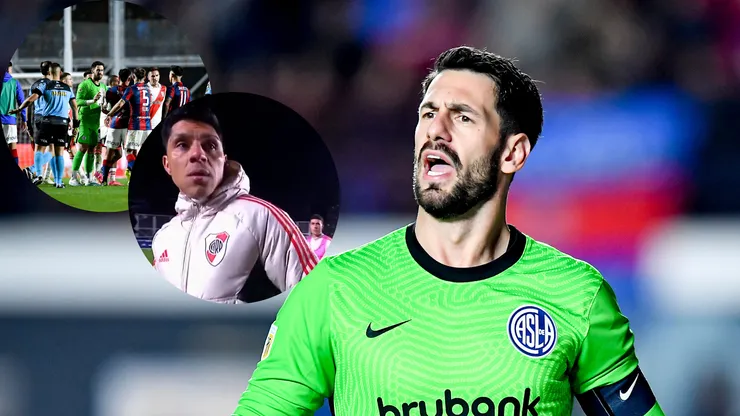 Batalla rompió el silencio tras el cruce con Enzo Pérez: "Son cosas del fútbol"
