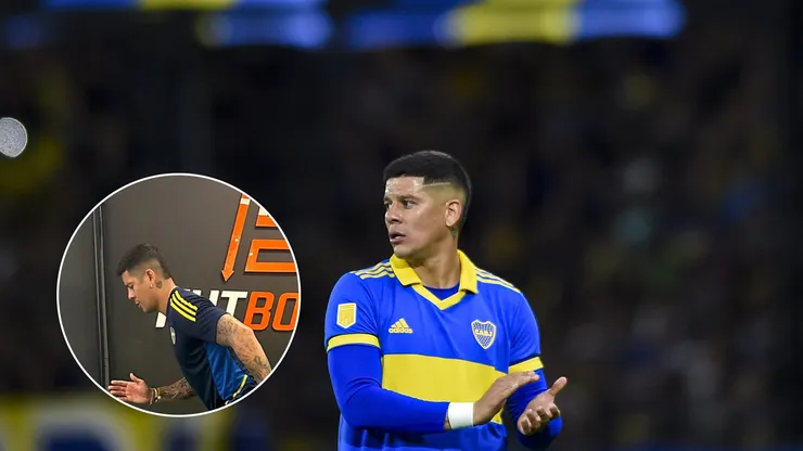 Marcos Rojo se está recuperando para volver a Boca