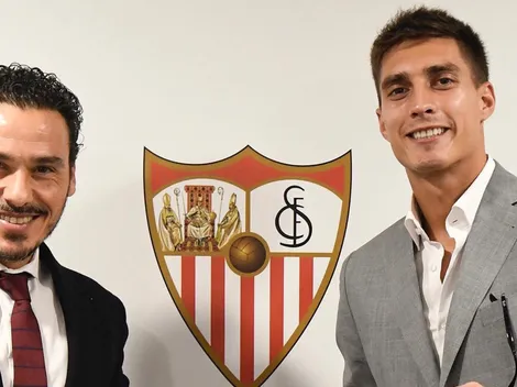 En su presentación con Sevilla, Gattoni recordó a una gloria de San Lorenzo