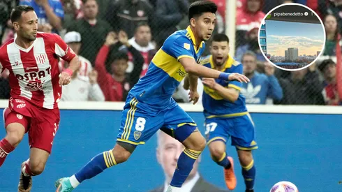 La sorpresiva historia que subió Benedetto en pleno partido de Boca ante Unión