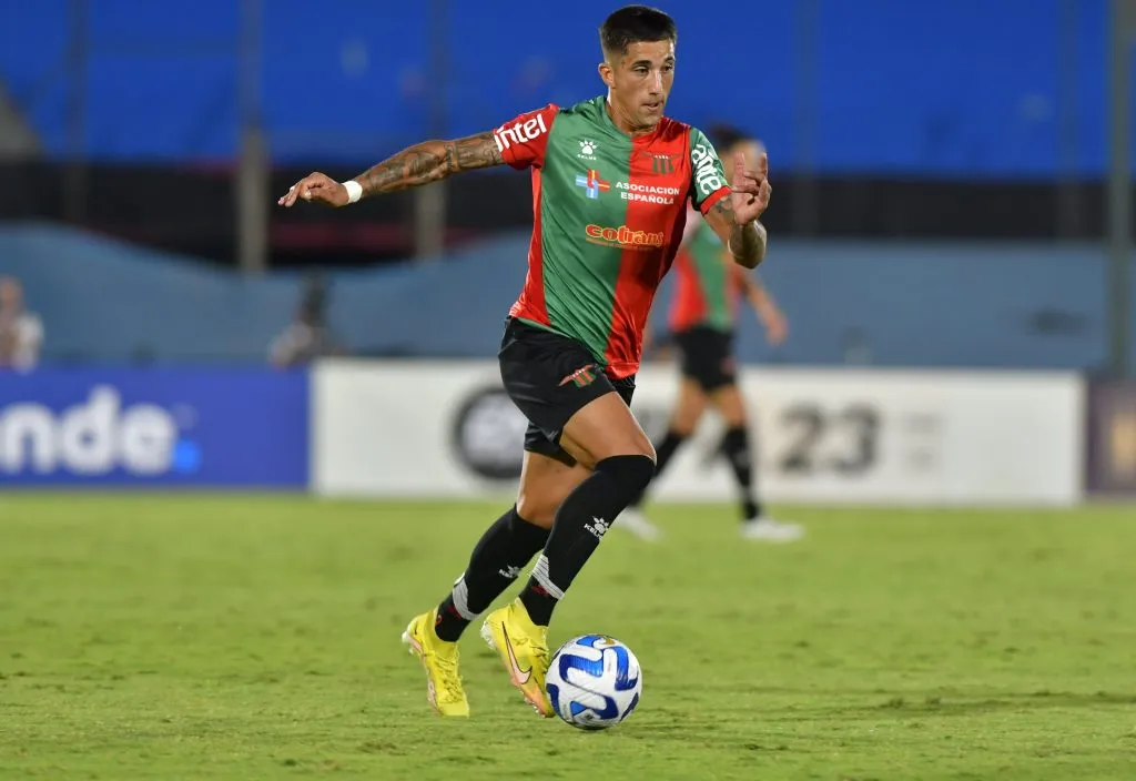 Cristian Olivera jugando en Boston River. (Foto: Estefanía Leal – El País)