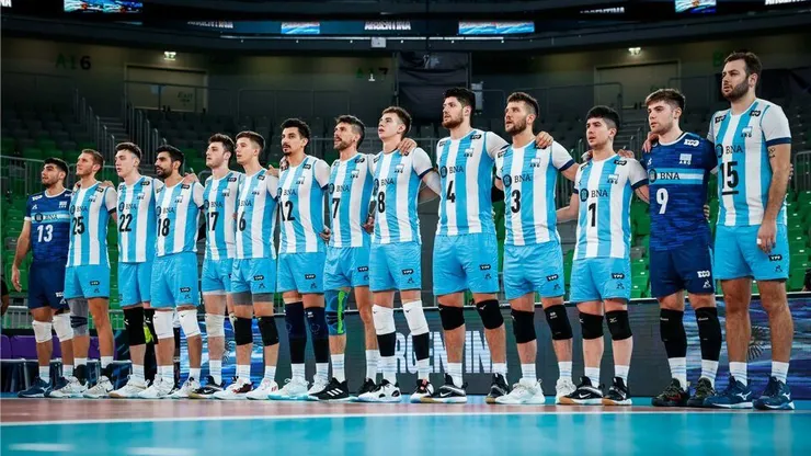 Argentina se mide ante Alemania por la VNL.