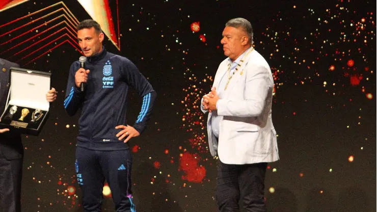 Tapia REVELÓ una charla que tuvo con Scaloni antes de ganar la copa: "Me dijo todo lo que iba a pasar"